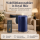 Deluxe Homeart LED Kerze mit Timerfunktion Royal Blue
