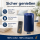 Deluxe Homeart LED Kerze mit Timerfunktion Royal Blue