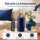 Deluxe Homeart LED Kerze mit Timerfunktion Royal Blue
