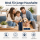 Deluxe Homeart LED Kerze mit Timerfunktion Royal Blue