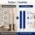 Deluxe Homeart LED Kerze mit Timerfunktion Royal Blue Stabkerze 15 cm
