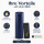 Deluxe Homeart LED Kerze mit Timerfunktion Royal Blue