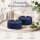 Deluxe Homeart LED Kerze Royal Blue Großes Teelicht