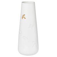 Vase mit goldenem Blatt "klein"