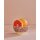 Melamin Schale floral Ø15cm Bunt Braun 500ml Bowl für Müsli und Snacks