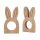 OSTERN Holzhasen 2er-SET Serviettenhalter