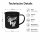 Geiler Typ Metallbecher 350 ml schwarz