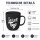 Geiler Typ Porzellanbecher 350 ml schwarz