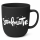 Soulmate Porzellanbecher 350 ml schwarz