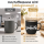 Soulmate Porzellanbecher 350 ml schwarz