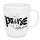 Pause Porzellanbecher 350 ml mit Spruch