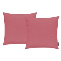 Dekokissenbezug 50x50 Rosa Peach - Kissenhülle 2er...