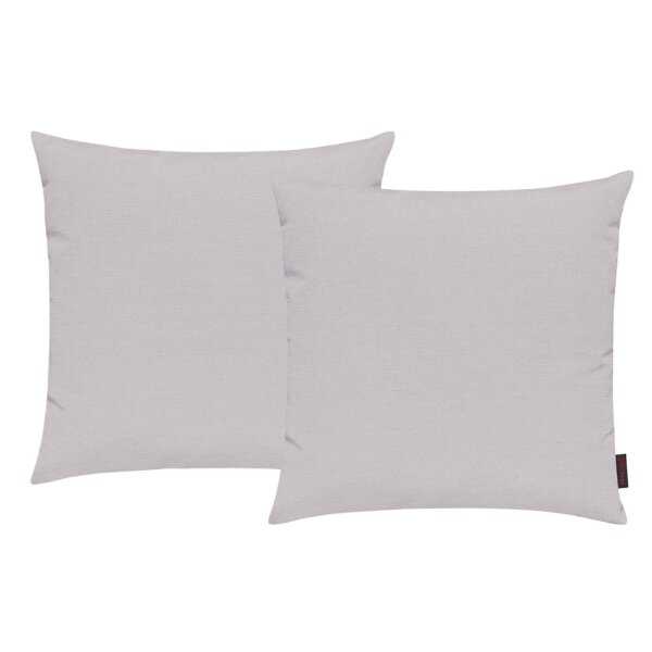 Magma Kissen Hülle FINO SET 2x - hellgrau