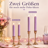 LED Kerze Violett