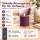 Deluxe Homeart LED Kerze mit Timerfunktion Violett