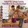 Deluxe Homeart LED Kerze mit Timerfunktion Violett