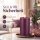 Deluxe Homeart LED Kerze mit Timerfunktion Violett