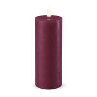 Deluxe Homeart LED Kerze mit Timerfunktion Violett
