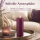 Deluxe Homeart LED Kerze mit Timerfunktion Violett