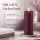 Deluxe Homeart LED Kerze mit Timerfunktion Violett