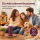 Deluxe Homeart LED Kerze mit Timerfunktion Violett