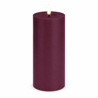 Deluxe Homeart LED Kerze mit Timerfunktion Violett
