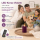 Deluxe Homeart LED Kerze mit Timerfunktion Violett