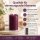 Deluxe Homeart LED Kerze mit Timerfunktion Violett