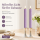 Deluxe Homeart LED Kerze Violett Stabkerze 24 cm