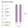 Deluxe Homeart LED Kerze Violett Stabkerze 24 cm