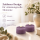 Deluxe Homeart LED Kerze mit Timerfunktion Violett Teelicht