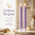 Deluxe Homeart LED Kerze Violett Stabkerze 15 cm