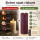Deluxe Homeart LED Kerze mit Timerfunktion Violett