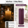 Deluxe Homeart LED Kerze mit Timerfunktion Violett
