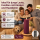 Deluxe Homeart LED Kerze mit Timerfunktion Violett