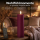 Deluxe Homeart LED Kerze mit Timerfunktion Violett