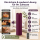 Deluxe Homeart LED Kerze mit Timerfunktion Violett