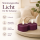 Deluxe Homeart Violett Großes Teelicht