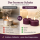 Deluxe Homeart Violett Großes Teelicht