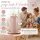Deluxe Homeart LED Kerze mit Timerfunktion Rose