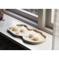 Deluxe Homeart LED Kerze Rose Teelicht