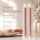 Deluxe Homeart LED Kerze Rose Stabkerze 15 cm