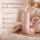 Deluxe Homeart LED Kerze mit Timerfunktion Rose