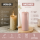 Deluxe Homeart LED Kerze mit Timerfunktion Rose