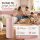 Deluxe Homeart LED Kerze mit Timerfunktion Rose