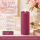 Deluxe Homeart LED Kerze mit Timerfunktion Magenta