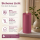 Deluxe Homeart LED Kerze mit Timerfunktion Magenta