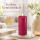 Deluxe Homeart LED Kerze mit Timerfunktion Magenta