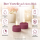Deluxe Homeart LED Kerze Magenta Teelicht