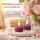 Deluxe Homeart LED Kerze Magenta Teelicht